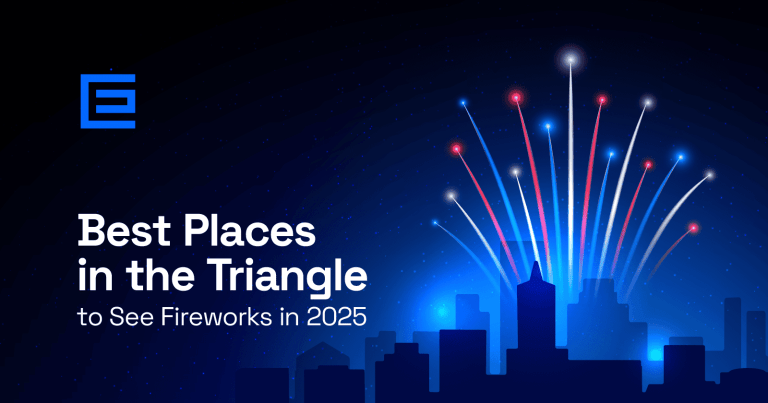 Tempat terbaik di segitiga untuk melihat kembang api pada tahun 2025!